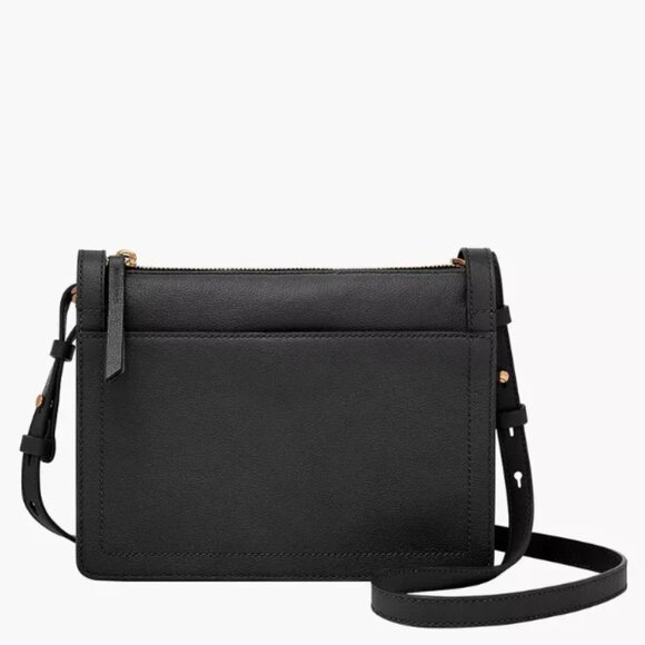 Fossil Taryn Crossbody Black New With Tags - Picture 1 of 13